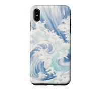 Japanese Ocean Wave Coastal Case for iPhone XS Max