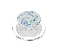 Japanese Ocean Wave Coastal PopSockets PopGrip for MagSafe