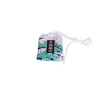 Japanese Omamori - 10 Styles of Good Luck Charms for Health/Career/Education/Love/Safety/Wealth (Happiness - Green)