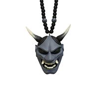 Japanese Oni Helmet Car Hanging Pendant Samurai Hannya Car Charm Decoration (I)