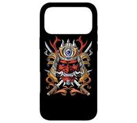 Japanese Oni Samurai Warrior Demon Mask Japanese Ninja Case for iPhone 17 Pro Max