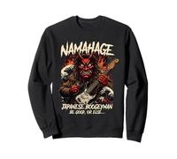 Japanese oni with a rock-and-roll spirit are always fired up Sweatshirt