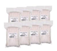 Japanese Organic Cotton Sliver 13 Feets 100% Organic Unbleached [Made in Japan] (8 Packs)