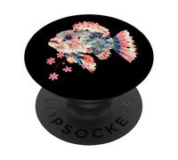 Japanese Origami Fugu Puffer Fish T for Japan Puffer Fish PopSockets Adhesive PopGrip