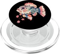 Japanese Origami Fugu Puffer Fish T for Japan Puffer Fish PopSockets PopGrip for MagSafe