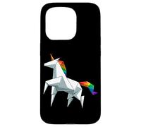 Japanese Origami Unicorn Case for iPhone 15 Pro