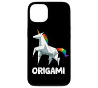 Japanese Origami Unicorn Rainbow Anime Case for iPhone 13