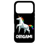 Japanese Origami Unicorn Rainbow Anime Case for iPhone 17 Pro