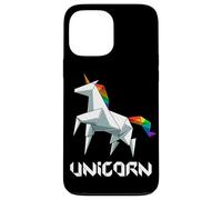 Japanese Origami Unicorn Rainbow Origami Case for iPhone 13 Pro Max