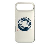 Japanese Otters Zen Circle Ocean Nature Case for iPhone Air