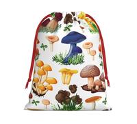 Japanese Painting Mushroom Print Eco-Friendly Gift Portable Bags Function Convenient Easy Clean Home Office Kitchen