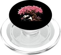 Japanese Panda Cherry Blossom Sakura Kawaii Art PopSockets PopGrip for MagSafe