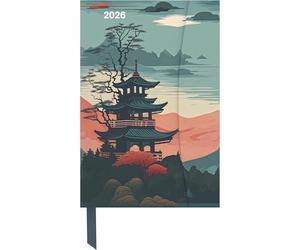 Japanese Papers 2026 - Diary - Buchkalender - Taschenkalender - 10x15: Magneto Diary