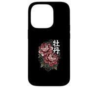 Japanese Peony Flower Case for iPhone 14 Pro
