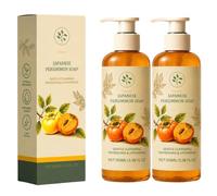 Japanese Persimmon Body Wash Gentle Cleansing 100ml | Natural Deodorant Care, Hydrating Formula, For Women & Men, Botanical Blend, All Skin Types