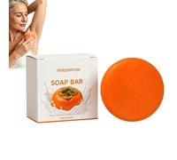 Japanese Persimmon Cleanser Bar Bundle for Body Odor, Persimmon Solution for Old People Smell, Natural Cleansing Body Bars, Organic Formulas, Deodorizing Body Odor Bar for Adults & Seniors. (1PCS)