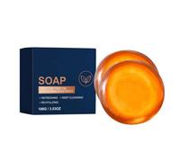 Japanese Persimmon Soap Bar, Persimmon Soap for Old People，2PC | Persimmon Soap, with Tea Tree Oil & Green Tea, Purifying & Odor-Neutralizing-Deodorizing, Nourish Whole Body
