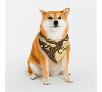 Japanese Pine Trees at Sunrise Dog Bandanas Medium Adjustable Dog Scarf Triangle Bibs Double Reversible Kerchief Scarf Washable Daily Handkerchief for Medium Large Dog Puppy Cat Gift