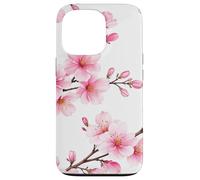 Japanese Pink Sakura Cherry Blossom Art - Asian Aesthetic Case for iPhone 13 Pro