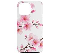 Japanese Pink Sakura Cherry Blossom Art - Asian Aesthetic Case for iPhone 13 Pro Max