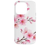 Japanese Pink Sakura Cherry Blossom Art - Asian Aesthetic Case for iPhone 14 Pro