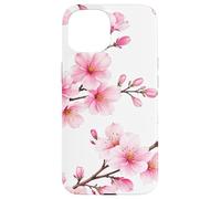 Japanese Pink Sakura Cherry Blossom Art - Asian Aesthetic Case for iPhone 15