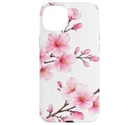 Japanese Pink Sakura Cherry Blossom Art - Asian Aesthetic Case for iPhone 15 Plus