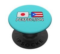 Japanese Plus Puerto Rican Perfection Mix Heritage PopSockets Adhesive PopGrip