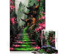 Japanese Poison Way 1000 Pieces Jigsaw Puzzles for Teenagers Strong Memory DIY Fun Joyful Challenge Xmas Idea (38x52cm)