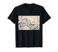Japanese Poster The Great Wave Off Kanagawa Japan Culture T-Shirt