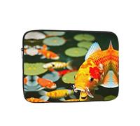 Japanese Pretty Koi Fish Print Laptop Case – Slim & Lightweight Computer Sleeve Fits 17 inch 10-17 Inch Laptops, Perfect for Travel