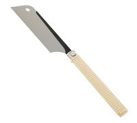 Japanese Pull Saw 10inch SK5 High Carbon Steel Japanese Hand Saw 17 Teeth Woodworking Saw Tool Lightweight Beech Handle Carpenter Cut Saw for Hardwood Softwood Cross-Cut, Rip-Cut (Single Edge)