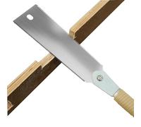 Japanese Pull Saw 9.3inch Double Edge Progressive Progressive 10TPI and 17 TPI Teeth Hand Saw Detachable SK5 High Carbon Steel Wood Saw for Hardwood Softwood Cross-Cut, Rip-Cut(Double Edge)