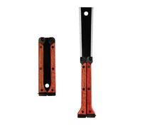 Japanese Pull Saw, Folding Saw with Double-Edged Blade for Wood Cutting, for Camping and Woodworking, Foldable Design Measures 165mm*45mm When Closed