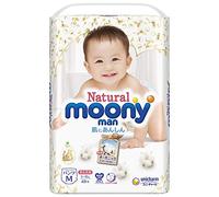 Japanese Pull-UP diapers Moony Natural PM (6-10 kg)//Японские трусики Moony Natural PM (6-10 kg)