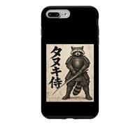 Japanese Raccoon Samurai Vintage Warrior Men Women Kids Case for iPhone 7 Plus/8 Plus