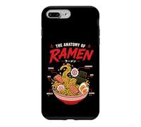 Japanese Ramen Anatomy Noodles Food Art Illustration Case for iPhone 7 Plus/8 Plus