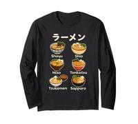 Japanese Ramen Bowl Of Ramen Lover Noodles Soup Anime Otaku Long Sleeve T-Shirt