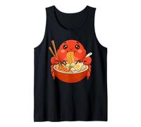 Japanese Ramen Crab Anime Kawaii Japan Noodle Bowl Otaku Tank Top