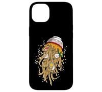 Japanese Ramen Noodles Jellyfish Ocean Theme for Food Lovers Case for iPhone 14 Plus