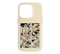 Japanese Record Store City Pop Comic Ukiyo-e Vinyl Music Art Case for iPhone 14 Pro
