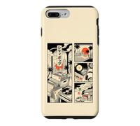 Japanese Record Store City Pop Comic Ukiyo-e Vinyl Music Art Case for iPhone 7 Plus/8 Plus