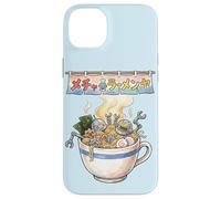 Japanese Retro 90s Mecha Warrior Meka Roboto Ukiyo-E Case for iPhone 14 Plus