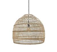 Japanese Rustic Style Bamboo Pendant Lighting, Southeast Asian Retro Style Restaurant Decoration Chaner, Amen Country Rattan Hanging Lamps, E27 Lighting Device,Natural (Natural)