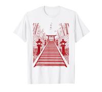 Japanese Sacred Path in 80's 90's Retro Vaporwave Harajuku T-Shirt