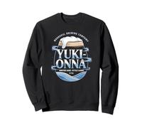 Japanese Sake Yuki Onna Japan Vintage Winter Sake Souvenir Sweatshirt