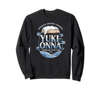Japanese Sake Yuki Onna Japan Vintage Winter Sake Souvenir Sweatshirt