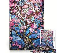 Japanese Sakura Bloom Art 1000-piece Puzzle for Adults Mental Skill Bright Print Enjoyable Challenge Birthday Surprise (38x26cm)