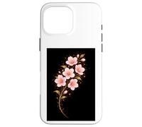 Japanese Sakura Cherry blossoms Flower Aesthetic Design Case for iPhone 16 Pro Max