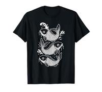 Japanese Sakura Koi Fish Vintage Asian Art Nishikigoi T-Shirt